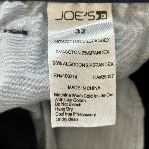 Joe’s Jeans - Brushed Blue Pants - Size 32 - Picture 6 of 6